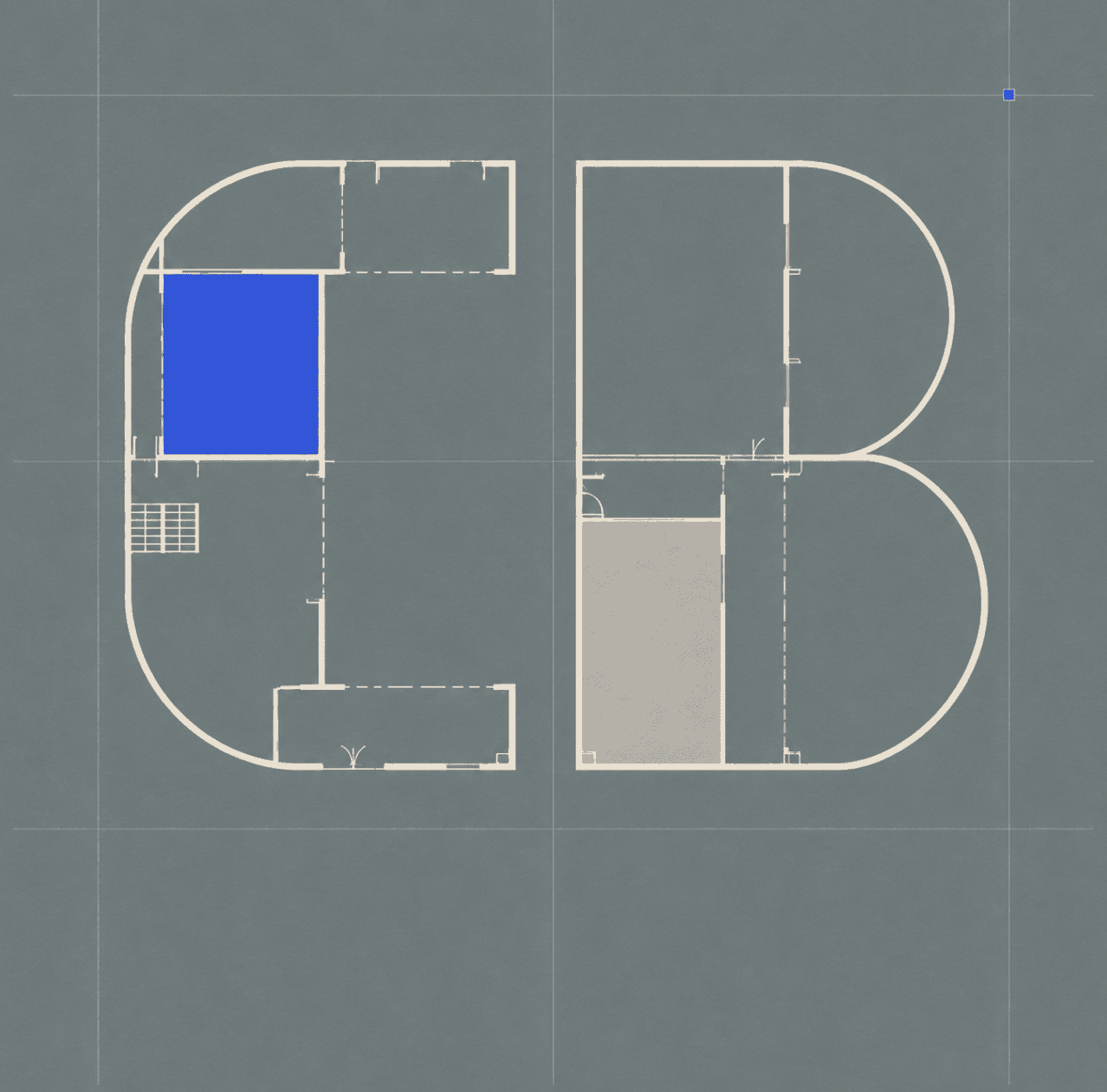 Coolbuilding CB floor-plan mark